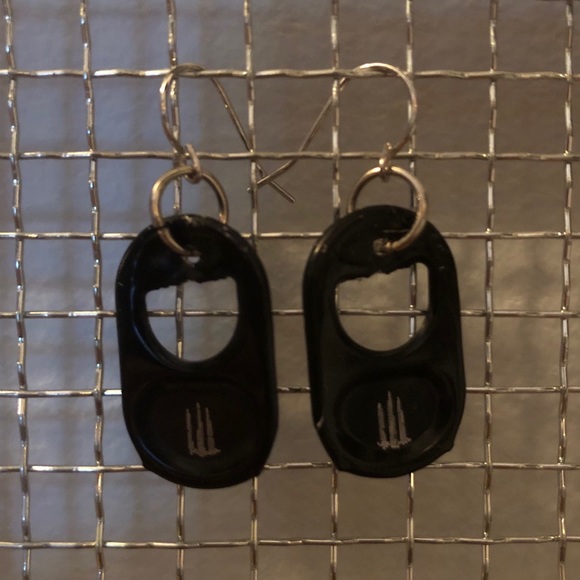 Monster Tab Earrings - Picture 2 of 2